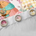 thumbnail image 4 of Castle Fairy Cartoon Capybara Curtains Pack of 2 (42x84 Each),Rose Curtains Blackout, 4 of 6