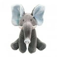 thumbnail image 1 of Estbridg Baby Musical Toy  Animated Elephant Toy  Realistic Stuffed Animal Toy  Boo blue ears, 1 of 9