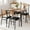 Retro color, variant on Dining Table for 4, Small Table and Chairs Set of 4, Square Dinette Set for 4 with 4 Chairs, Dinner Table Set, 5 Piece Kitchen & Dining Room Sets for Small Space, Apartment