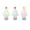 60ML, variant on Ruanlalo 3Pcs 60/90ML Foldable Tree Travel Bottle Leak Proof Reusable Facial Cream Lotion Sunscreen Silicone Storage Bottle Portable Refillable Empty Toiletries Container
