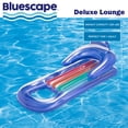 thumbnail image 4 of Bluescape Deluxe Lounge, Inflatable Pool Float, Blue, Age 14 & up, Unisex, 4 of 5