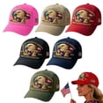 thumbnail image 2 of TOWED22 250 Anniversary USA Hat, Adjustable 250 Year American Anniversary Hat, Fully embroidered style B, 2 of 9