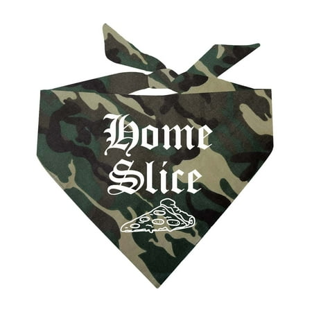 Home Slice Triangle Dog Bandana