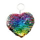 thumbnail image 2 of Llaveros para mujer, llavero de billetera, llavero de auto, llavero lindo, llavero en forma de corazón, llavero de lentejuelas reflectantes de doble cara, accesorios para bolsos, llavero de amor, acce, 2 of 5