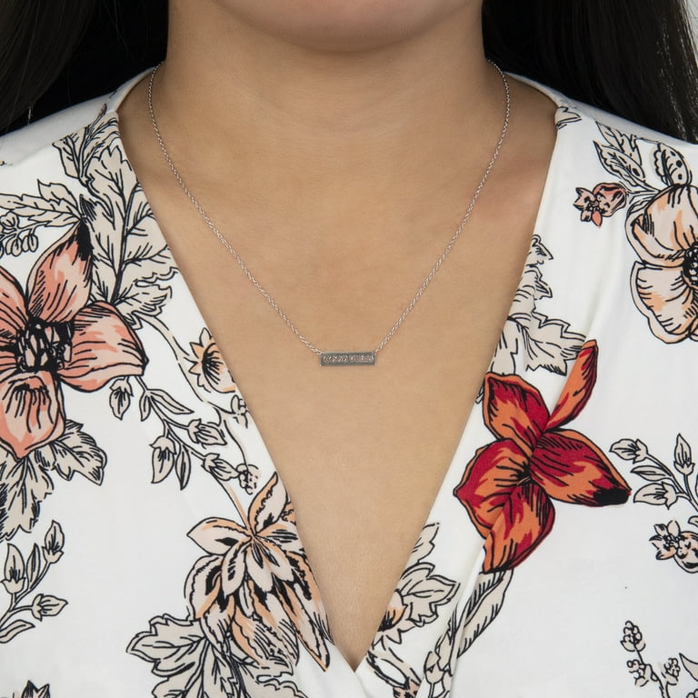 Good 2024 bar necklace