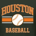 thumbnail image 6 of Wild Bobby City of Houston Baseball Fantasy Fan Sports Men's T-Shirt, Forest Green, Small, 6 of 6