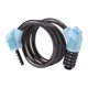 thumbnail image 4 of Candado de cable para bicicleta con contraseña a voluntad, accesorios de regalo, candado de cable con combinación Azul, 4 of 9