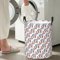 thumbnail image 4 of Lsque Donkey pattern Laundry Hamper Basket, Tall Woven Rope Hamper Basket for Clothes, Lightweight Storage Basket, Collapsible Waterproof-Small, 4 of 8