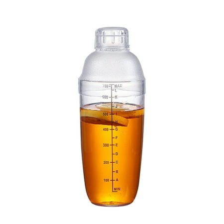 

Jocestyle Cocktail Shaker with Scale Mixer Wine Drink Shaker Cup Barware Tool (700ml)