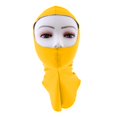 thumbnail image 1 of Gorro de natación de esnórquel shamjiam Protector solar Capucha de buceo amarillo, 1 of 9
