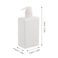 thumbnail image 2 of Shisuyan Emulsion Bottle Cosmetics Bottle White Ppg 6Set, 2 of 8