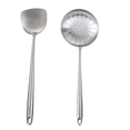 thumbnail image 1 of Juego de utensilios de cocina Wok de acero inoxidable, herramientas de cocina Wok resistentes al calor, 1 of 5