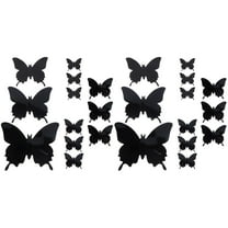 unbranded pcs Novel 3D Butterfly Wall Stickers Butterflies Decals 3D Butterflies Wall Stickers