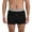 Black, variant on Men's Loose Fit Panties Casual Straight Leg Cut Comfortable Breathable Boxer Briefs Color Block Elastic Waist Basic Casual Underpants for Daily Wear and Sports White L