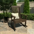 thumbnail image 4 of Highwood 3-pc Lehigh Rocking Chair Set - 2 Lehigh Rockers and 1 Adirondack Side Table, Outdoor, Eco-friendly, Synthetic Wood, 4 of 6