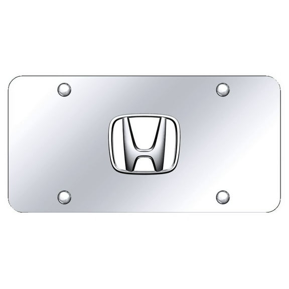 Honda Logo License Plate (Chrome)