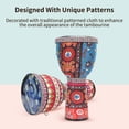 thumbnail image 2 of drum,Children 8 Inch Portable Inch Portable Drum With Art Patterns African Hand Drum Musical Percussion With Art Portable Drum Percussion Drum 8 Inch Hand Drum 8 Drum Percussion With Siuke Dsfen, 2 of 7