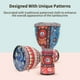thumbnail image 5 of Tambor de mano africano de 8 pulgadas, tambor de percusión portátil Djembe, 5 of 8