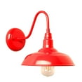 thumbnail image 2 of Joanie 1 Light Outdoor Wall Lighting Red Finish, 2 of 5