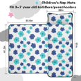 thumbnail image 5 of Pioneer Flower Floral Print Pattern Teens Toddler Nap Mat with Pillow, Sleeping Mat Bag for Preschool Daycare 51"x22", 5 of 6