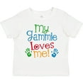 thumbnail image 3 of Inktastic Gammie Loves Me Grandkids Boys or Girls Toddler T-Shirt, 3 of 5