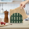 thumbnail image 2 of Yayeee Napkin Holder for Table Kitchen Paper Tissue Organization, Dark Green Leaves, 2 of 8