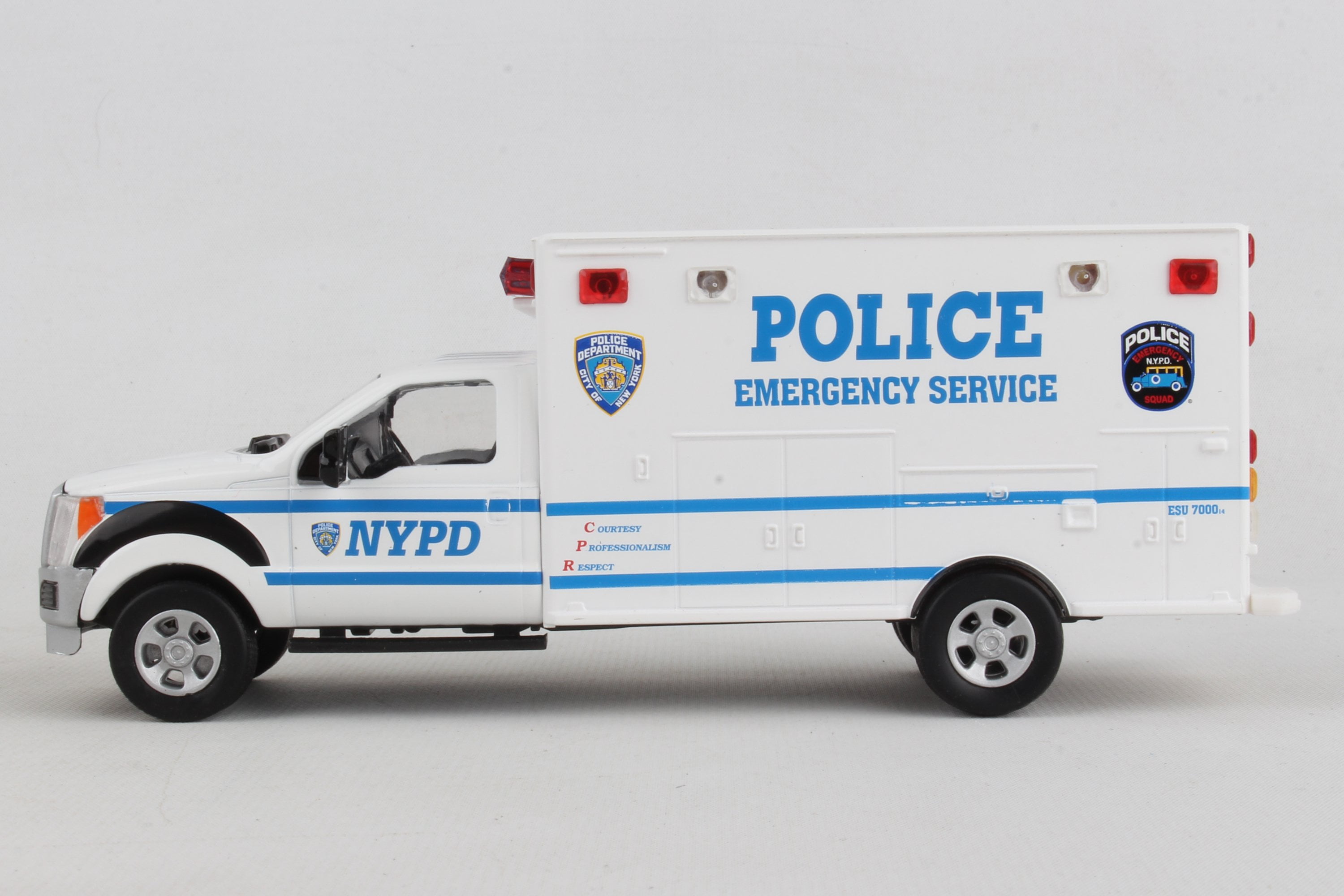 Big CIty New York EMS Van Old School Ambulance Decals 1:48 