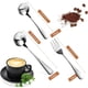 thumbnail image 3 of Bewildely 10 piezas fáciles de limpiar cuchara superficie pulida y línea suave sin mancha juego de vajilla de té izquierdo Mostrada, 3 of 6