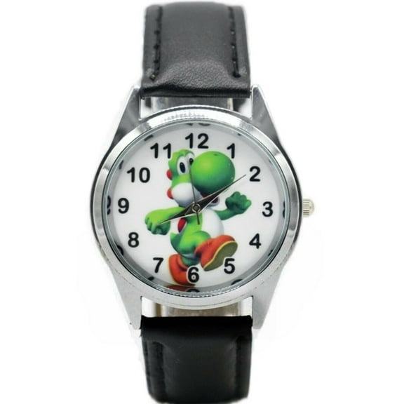 Nintendo's Yoshi Character Black Band WRIST WATCH
