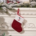 thumbnail image 1 of Ganfancp Decoraciones de Navidad Alfabeto de Punto Rojo Calcetines Bordados de Navidad Colorido 26 Letras Calcetines de Regalo Rebajas Hoy Liquidación 1*Medias de Navidad Bordadas con Letras, 1 of 4