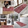 thumbnail image 5 of Farmhouse Kitchen Area Rugs Non Slip Kitchen Rugs and Mats Washable Kitchen Mats for Kitchen Floor Mat Carpet Runner Area Rug for Hallway Laundry Decor 17"x47", 5 of 6