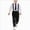 Q91-Navy, variant on Kids Clothes Embroidery Long Sleeve Tops Pant Sets