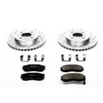 thumbnail image 3 of PowerStop Front Z23 Evolution Sport Carbon-Fiber Ceramic Brake Pad and Drilled & Slotted Rotor Kit Fits: MITSUBISHI Select Models K1214, 3 of 10