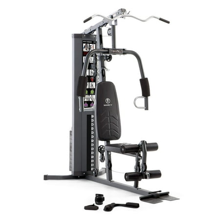 Marcy 150 lb. Stack Weight Home Gym MWM-4965SC Full Tricep Lat Butterfly Curl Gym