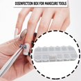 thumbnail image 3 of Ygjytge Caja De Almacenamiento De Cuentas Transparentes De 12 Rejillas Para Vitrina De Joyería De Manicura De Arte De Uñas Ygjytge Para estrenar, 3 of 9