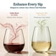 thumbnail image 5 of Juego de 12 Copas de Vino Sin Tallo Libbey, 5 of 9