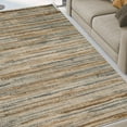 thumbnail image 6 of BNM Eclectic Abstract Line Design Indoor Rug, 4' x 6', Gold, 6 of 6
