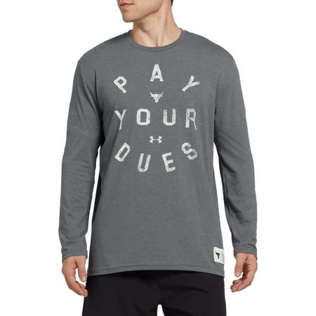 Under Armour Men's Project Rock Pay Your Dues Graphic Long Sleeve Shirt