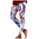 thumbnail image 2 of WILLBEST Leggings de Yoga Con Estampado Tie-Dye Del Día de La Independencia Para Mujer, Pantalones de Entrenamiento de Levantamiento, Cintura Alta, Elásticos, Cómodos, Ropa Deportiva Chica, 2 of 5