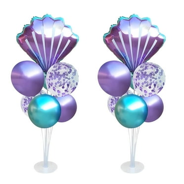 Mermaid Balloons Mermaid Table Centerpiece Party Supplies Decor for Birthday Beach Sea Theme Party