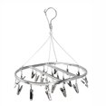 thumbnail image 1 of PENGXIANG Aluminum Alloy Clothes Rack with Windproof Clips Laundry Drying Sock Hanger, 1 of 2