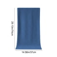 thumbnail image 3 of Waffle Weave Bath Towel Quick Dry Absorbent Towel for Bathroom Hotel Spa Gentle Honeycomb Fabric Fast Drying Soft Flock Material Machine Washable, 3 of 6