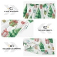 thumbnail image 3 of Women's Silk Pajama Shorts Christmas Tree with Gift Pajama Shorts Women's Casual Pajama Shorts with Pockets, 3 of 6