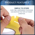 thumbnail image 7 of Unique Bargains Masking Tape, DIY Car Auto Paint Painters Tape, 1 Pc Yellow 0.7 Inches x 54.7 Yards, 7 of 7
