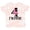 Tie Dye Pink, variant on Inktastic 4th Birthday Flamingo Girls Toddler T-Shirt