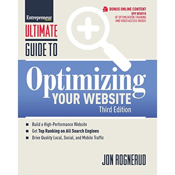 Pre-Owned Ultimate Guide to Optimizing Your Website (Paperback) by Jon Rognerud