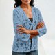 thumbnail image 5 of TaTaai Ladies Summer Cardigan Long Sleeve Open Front Loose Fit Lightweight Mesh Top Casual Cover Up Beach Blouse Gift, 5 of 8