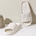 thumbnail image 1 of Zapatillas de suela suave para mujer, sandalias de plataforma gruesa, zapatos de playa para interiores y exteriores, chanclas antideslizantes de EVA, Reutral, 1 of 6