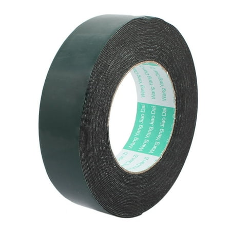 10M x 10mm x 1mm Dual-side Self Adhesive Shockproof Sponge Foam Tape Green