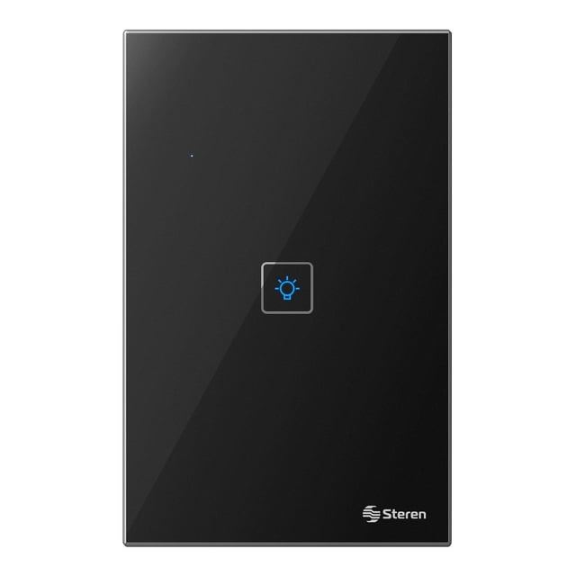 Carátula negra Steren para apagador touch SHOME-211